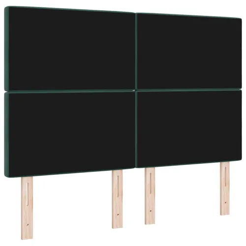 Uzglavlje Tamnozelena 144 cm Baršun - Tamnozelena 140 cm Visoki uzglavlje Cijena