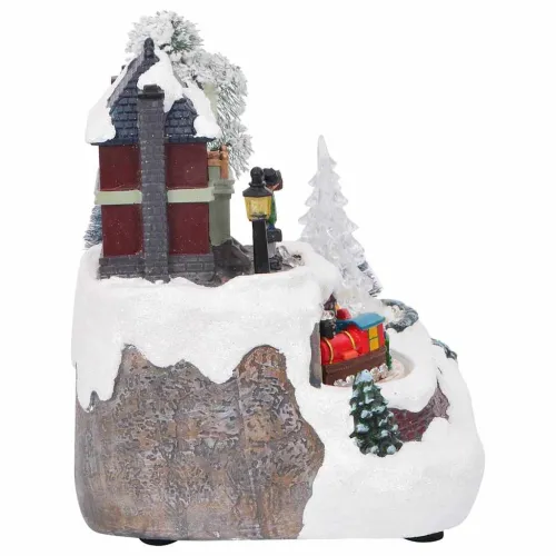 Božićni stol Šareni 23,5 x 16 x 18,5 cm Smola Cijena