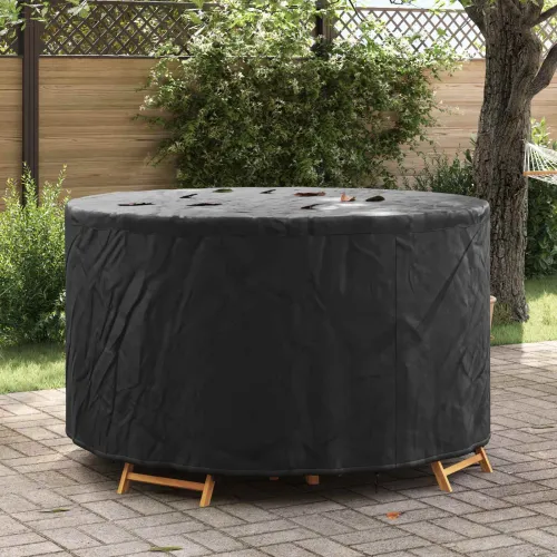 Pokrov za namještaj 157 x 157 x 71 cm 210D Oxford tkanina Crna - 210D Oxford tkanina 157 x 157 x 71 cm Cijena