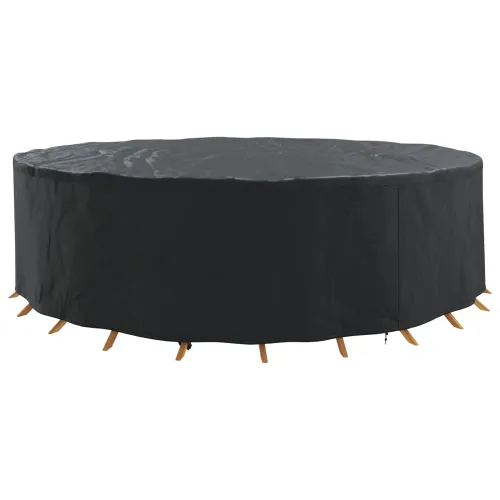 Pokrov za namještaj 320 x 320 x 71 cm 420D Oxford tkanina Crna - 420D Oxford tkanina 320 x 320 x 71 cm Cijena