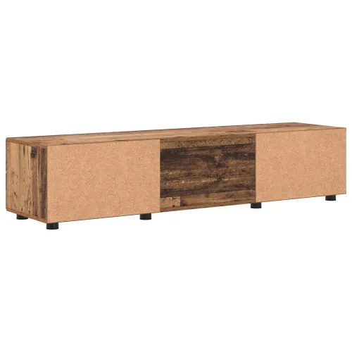 Drveni ormar 150 x 39 x 30 cm Staro drvo Konstruirano drvo - Staro drvo TV ormarić s 2 ladice Cijena