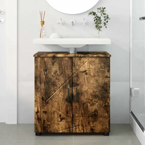 Kupaonski ormar Dimljeni hrast 61 x 35 x 64 cm - Dimljeni hrast Cijena