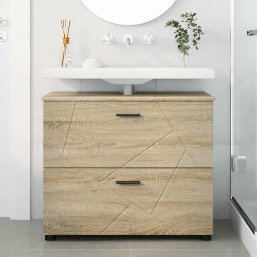 Kupaonski ormar Sonoma hrast 76,5 x 35 x 64 cm - sonoma hrast Cijena