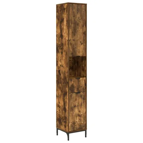 Kupaonski ormar Dimljeni hrast 31,5 x 33 x 190 cm - Dimljeni hrast Cijena