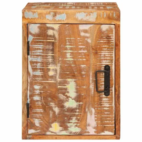 Noćni ormarić 2 kom. Smeđa 35 x 33 x 48 cm - masivno obnovljeno drvo Acn Cijena