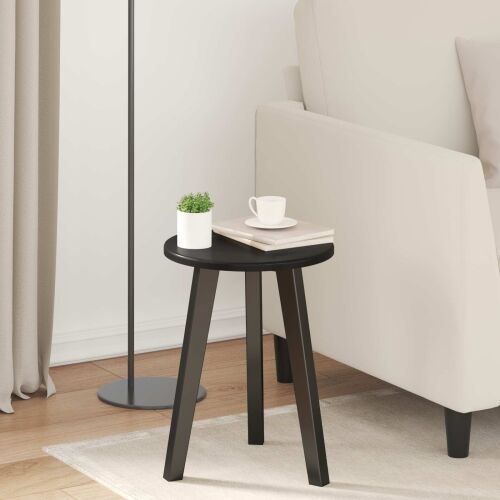 Gornji dio stola Ø 30 x 1,5 cm Kružni Konstruirano drvo Crna - Crna 30 x 30 x 1,5 cm Cijena