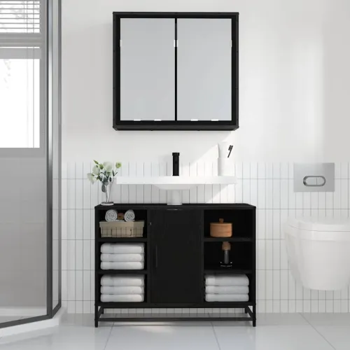Zidna polica Crni hrast 65 x 20 x 60 cm - Crni hrast Cijena