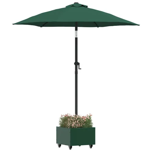Baza za suncobran Zelena 45 x 45 x 45 cm Čelik - Zelena Cijena