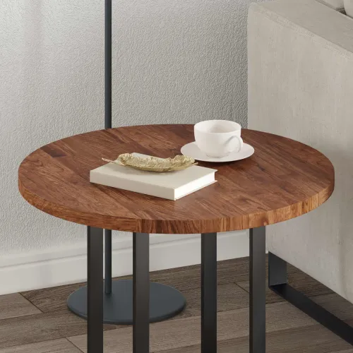 Gornji dio stola Ø 60 x 2,5 cm Kružni Čvrsto Hrastovo Drvo - Svjetlosmeđa Ø 60 x 2,5 cm Cijena