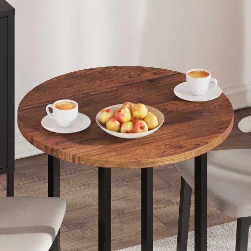 Gornji dio stola Ø 70 x 2,5 cm Kružni Čvrsto Hrastovo Drvo - Svjetlosmeđa Ø 70 x 2,5 cm Cijena
