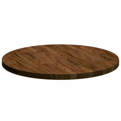 Gornji dio stola Ø 60 x 2,5 cm Kružni Čvrsto Hrastovo Drvo - Tamno smeđa Ø 60 x 2,5 cm Cijena