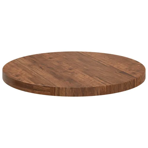 Gornji dio stola Ø 70 x 4 cm Kružni Čvrsto Hrastovo Drvo - Svjetlosmeđa Ø 70 x 4 cm Cijena