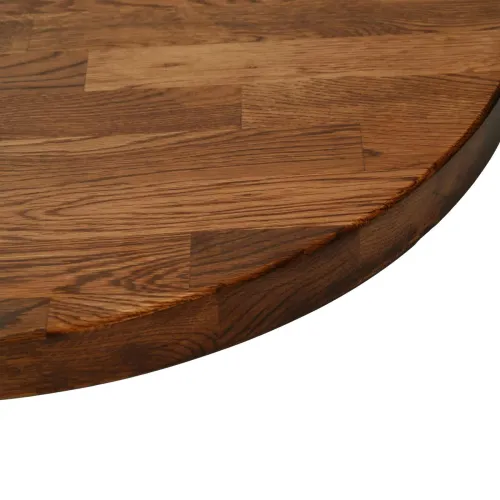 Gornji dio stola Ø 80 x 4 cm Kružni Čvrsto Hrastovo Drvo - Svjetlosmeđa Ø 80 x 4 cm Cijena