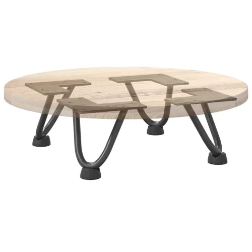 Noge s ukosnicama za stolić za kavu 4 kom. antracit 10 cm puni čelik - Antracit 10 cm 2 rods Cijena