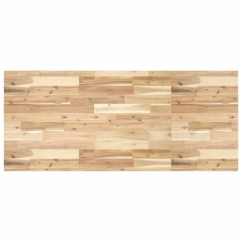 Stolna ploča 120x60x4 cm pravokutna od masivnog drva bagrema - Prirodna 120 x 60 x 4 cm 1 Prirodna Cijena