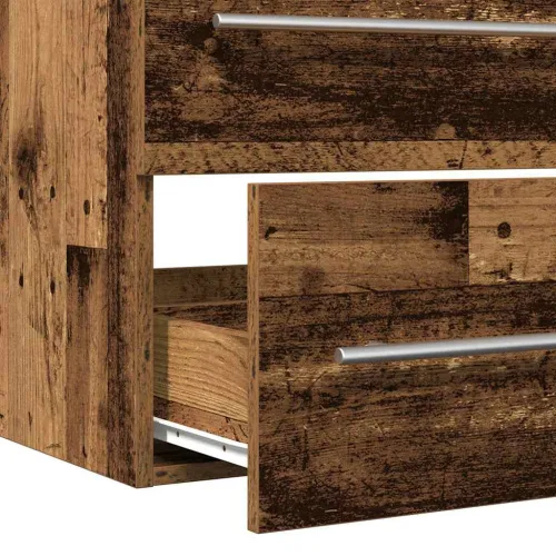 Kupaonski ormarić za sudoper Zidne Staro drvo 80 x 38,5 x 48 cm - Staro drvo 80 x 38,5 x 48 cm Sa slavinom Cijena