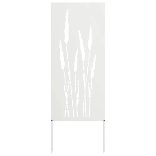 Privatnost u vrtu Bijelo 50 x 140 cm Hladno valjana čelična - Bijela Trava 50 x 140 cm Cijena