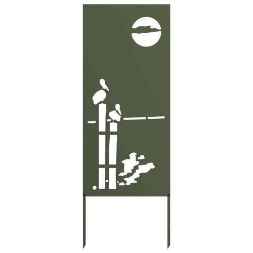 Privatnost u vrtu Rezbarija Maslinovo zelena 50 x 140 cm - Maslinastozelena Apstraktno 50 x 140 cm Cijena