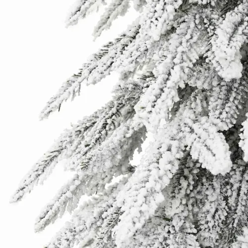 Božićno drvce s 300 LED svjetlima Bijelo 210 cm PE i čelik - 210 cm s LED-icama i crvenim kuglicama Cijena