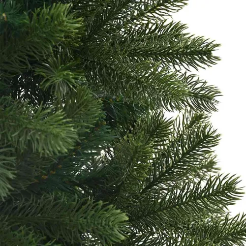 Umjetno božićno drvce Zelena 180 cm PE i PVC - 180 cm s LED-ima i plavim kuglicama Cijena