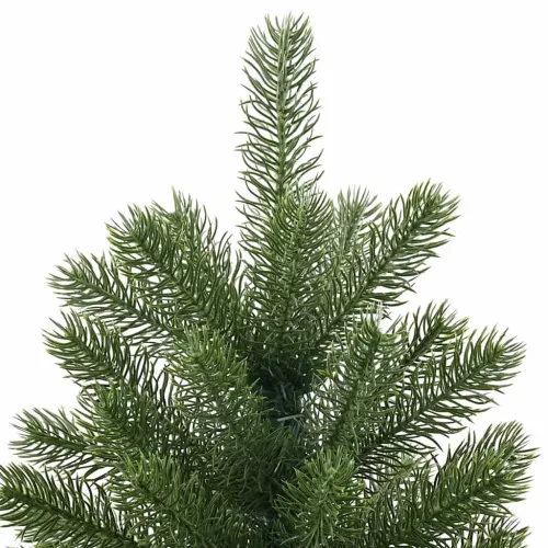 Umjetno božićno drvce Zelena 210 cm PE i PVC - 210 cm s LED-ima i plavim kuglicama Cijena