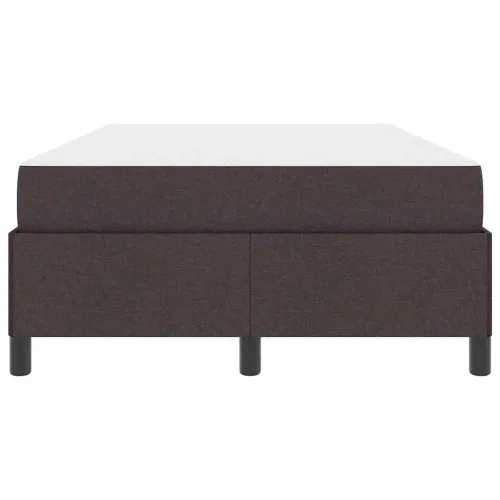 Box spring krevet Tamno smeđa 120 x 200 cm tkanina - Tamno smeđa 120 x 200 cm Cijena