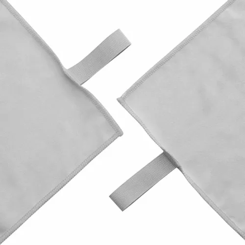 Set sportskih ručnika 3 kom. Siva 210 x 100 cm - Siva Cijena