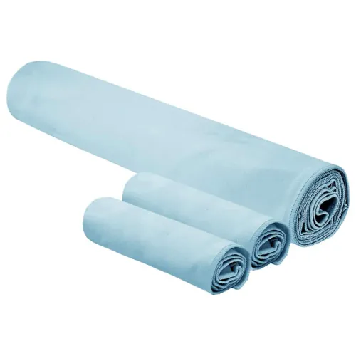 Set sportskih ručnika 3 kom. Plava 210 x 100 cm - Plava Cijena