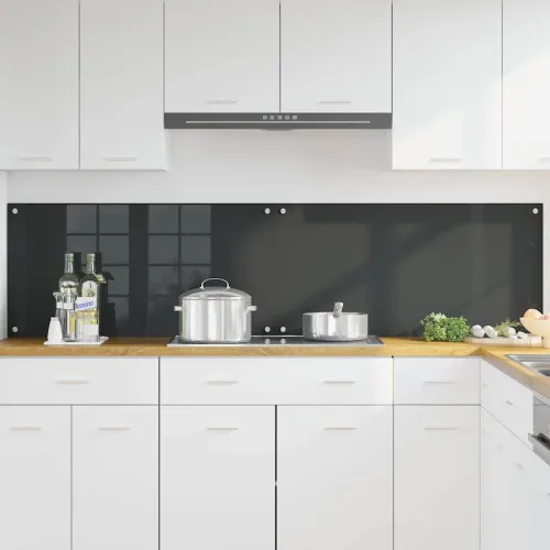 Kuhinjski zid 2 kom. Tamno siva 100 x 50 cm - Tamno siva 100 x 50 x 0,6 cm 2 Cijena