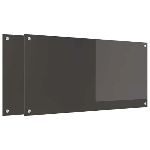 Kuhinjski zid 2 kom. Tamno siva 100 x 50 cm - Tamno siva 100 x 50 x 0,6 cm 2 Cijena