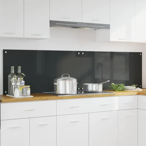 Kuhinjski zid 2 kom. Tamno siva 100 x 50 cm - Tamno siva 100 x 50 x 0,6 cm 2 Cijena