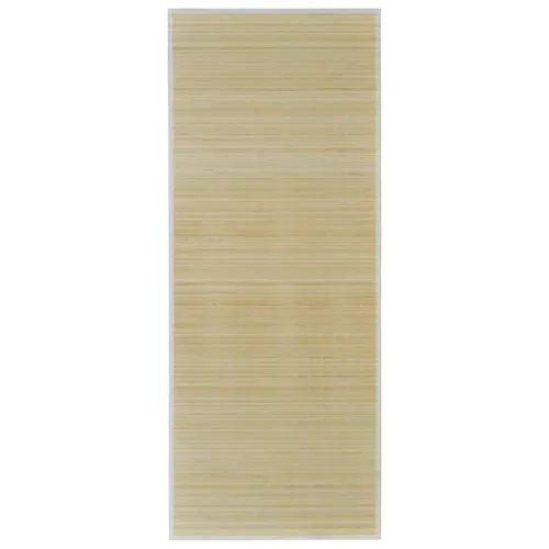 Pravokutni tepih od prirodnog bambusa 80 x 300 cm - Prirodna 80 x 300 cm Cijena