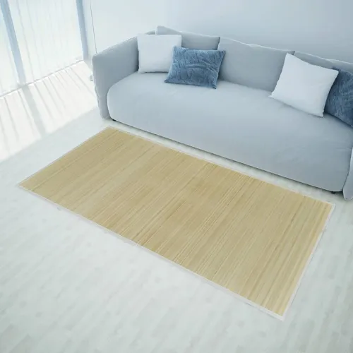 Pravokutni tepih od prirodnog bambusa 120 x 180 cm - Prirodna 120 x 180 cm Cijena