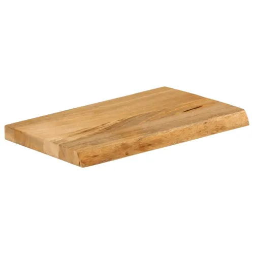 Stolna ploča sa živim rubom 60x40x3,8 cm od masivnog drva manga - Prirodna 60 x 40 x 3.8 cm 1 masivno drvo manga Cijena