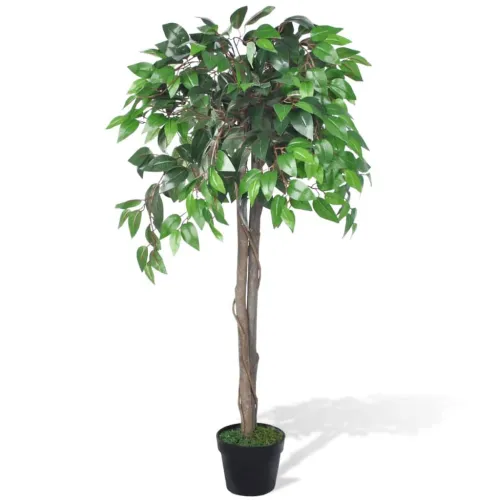Umjetna biljka fikusa, s lončanicom, visine 110 cm - 110 cm 1 Cijena
