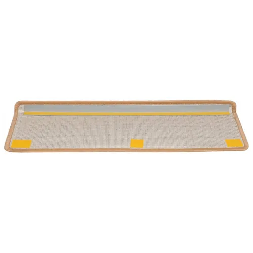 Prostirke za stepenice 15 kom 65x21x4 cm bež pravokutni rub - Bež 15 Cijena
