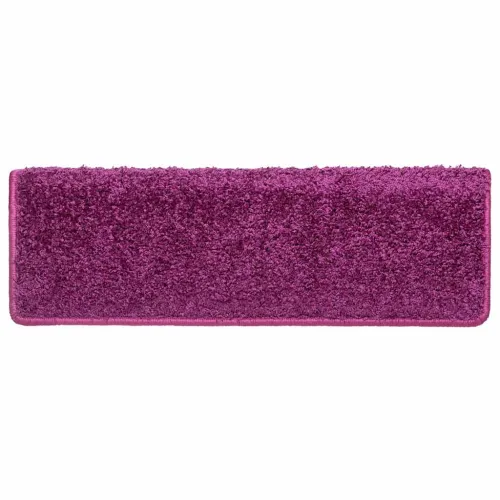 Prostirke za stepenice 15 kom 65x21x4 cm ljubičaste pravokutne rubove - Ljubičasta 15 Cijena