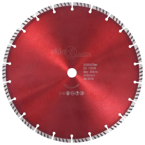Dijamantni disk za rezanje s turbo segmentima čelični 300 mm - 300 mm/20 mm 300 mm/20 mm Cijena