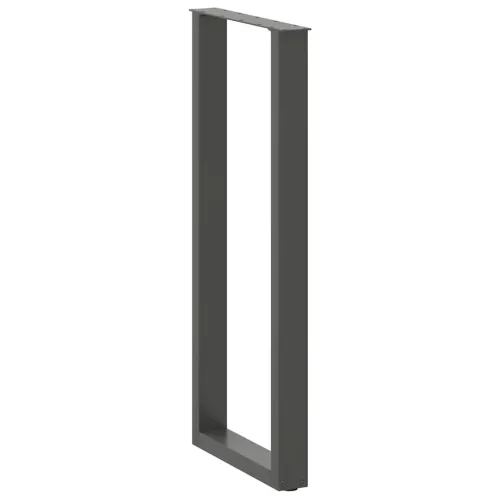 Noge za barski stol U-oblika 2 kom antracit 50 x (110-111) cm čelik - Antracit 50 x (110-111) cm 2 Cijena