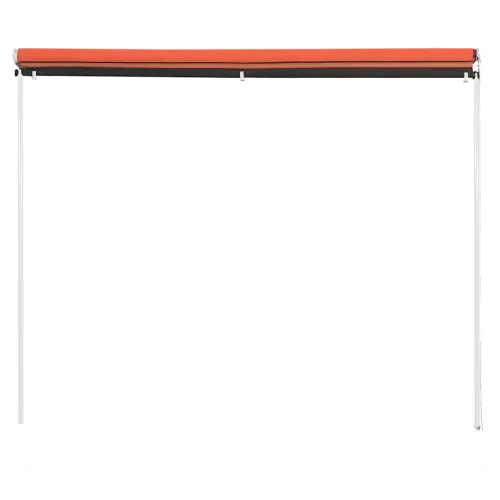 Tenda na uvlačenje 200 x 150 cm narančasto-smeđa - Narančasta i smeđa 200 x 150 cm Cijena