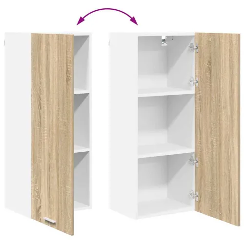 Viseći ormarić Sonoma hrast 40 x 31 x 100 cm Konstruirano drvo - Hrast sonoma 1x viseći ormar (1 vrata) 40 cm širok 100 cm visok Cijena