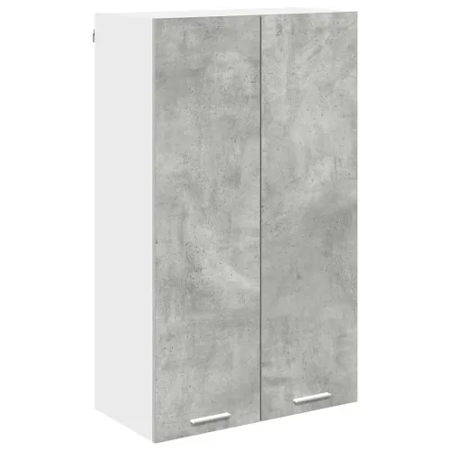 Viseći ormarić Betonski sivi 60 x 31 x 100 cm Konstruirano drvo - Betonska siva 1x viseća vitrina (2 vrata) 60 cm široka 100 cm  Cijena