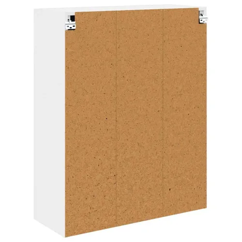 Viseći ormarić Bijelo 80 x 31 x 100 cm Konstruirano drvo - Bijela 1x viseći ormar (2 vrata) 80 cm širok 100 cm visok Cijena
