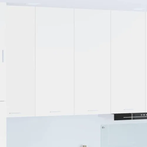 Viseći ormarić Bijelo 80 x 31 x 100 cm Konstruirano drvo - Bijela 1x viseći ormar (2 vrata) 80 cm širok 100 cm visok Cijena