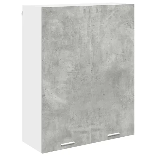 Viseći ormarić Betonski sivi 80 x 31 x 100 cm Konstruirano drvo - Betonska siva 1x viseći ormar (2 vrata) 80 cm širok 100 cm vis Cijena