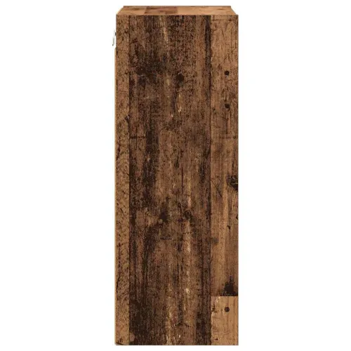 Viseći ormarić Staro drvo 40 x 29,5 x 80 cm Konstruirano drvo - Staro drvo 1 x viseći ormarić (3 police) 40 cm Cijena