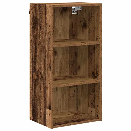 Viseći ormarić Staro drvo 40 x 29,5 x 80 cm Konstruirano drvo - Staro drvo 1 x viseći ormarić (3 police) 40 cm Cijena