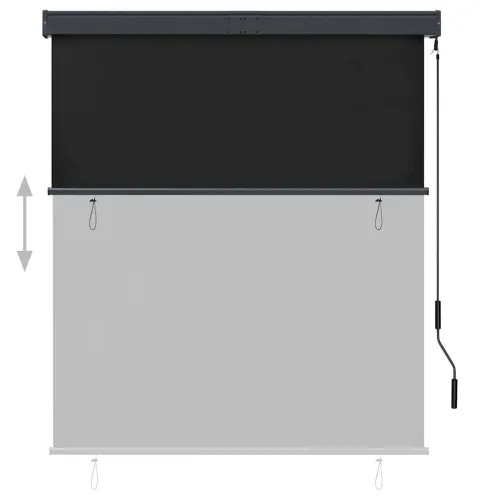 Vanjska roleta 140 x 250 cm antracit - Antracit 140 x 250 cm Cijena