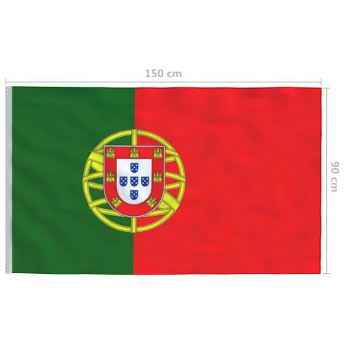 Portugalska zastava 90 x 150 cm - Portugal Samo zastava Cijena