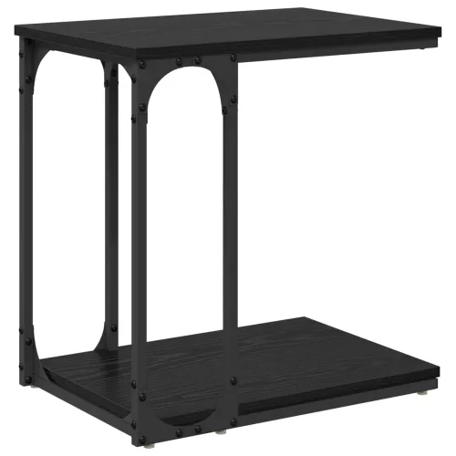 Bocni stol Crni hrast 50 x 35 x 52 cm Konstruirano drvo - Crni hrast 50 x 35 x 52 cm Cijena